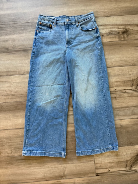 GAP Denim - GAP High Rise Stride Ankle Light Blue Denim Jeans Size 8 $40